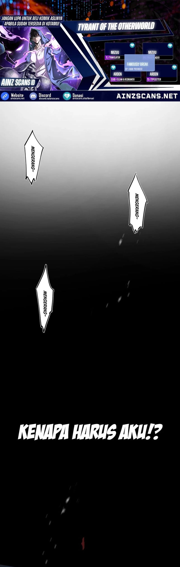 Tyrant of the Otherworld: My Shadow Can Evolve Infinitely chapter 1