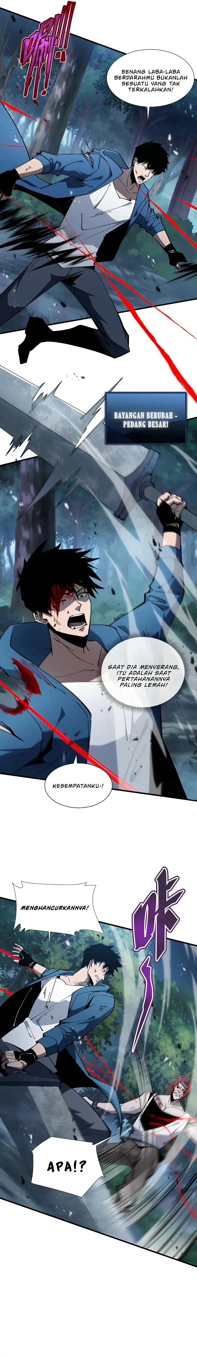 Tyrant of the Otherworld: My Shadow Can Evolve Infinitely Chapter 20 Bahasa Indonesia