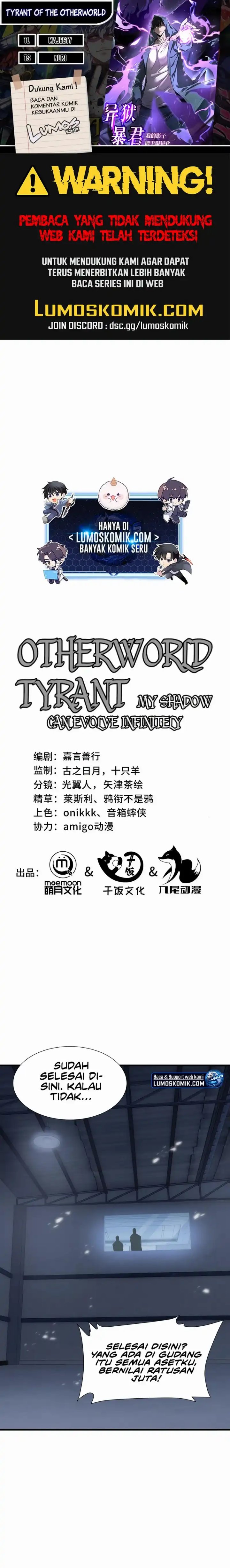 Tyrant of the Otherworld: My Shadow Can Evolve Infinitely chapter 34