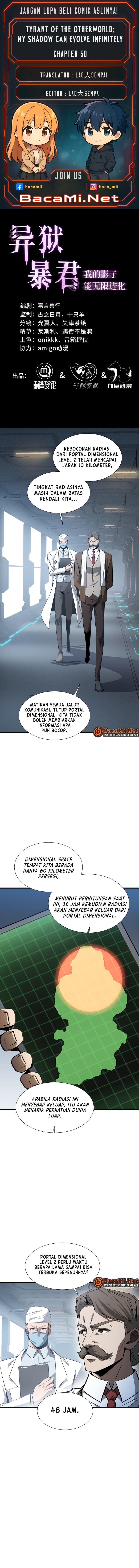 Tyrant of the Otherworld: My Shadow Can Evolve Infinitely chapter 50