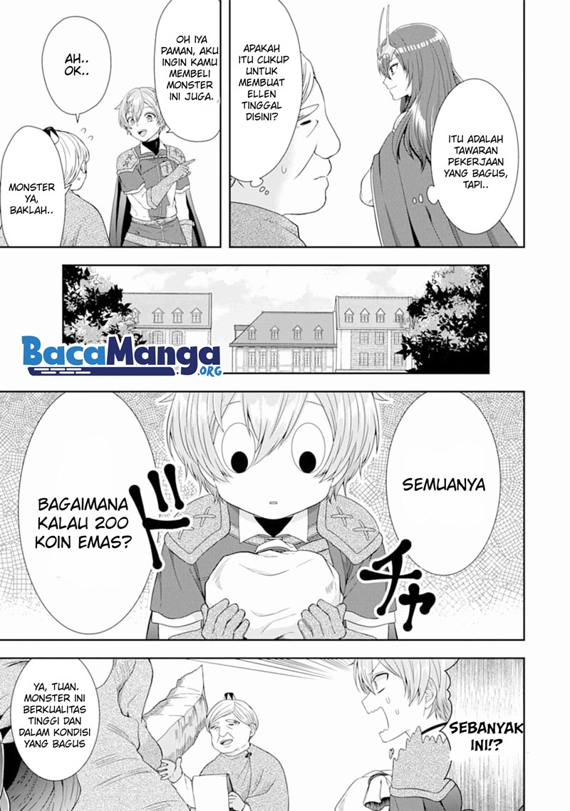 Tensei Ryoushu no Yuuryou Kaitaku: Zensei no Kioku o Ikashite White ni Tsutometara, Yuunou na Jinzai ga Atsumari Sugimashita Chapter 02.1 Bahasa Indonesia