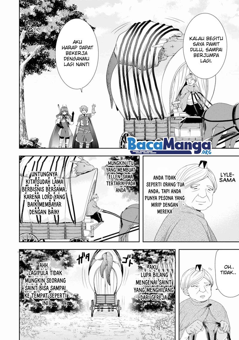 Tensei Ryoushu no Yuuryou Kaitaku: Zensei no Kioku o Ikashite White ni Tsutometara, Yuunou na Jinzai ga Atsumari Sugimashita Chapter 02.1 Bahasa Indonesia