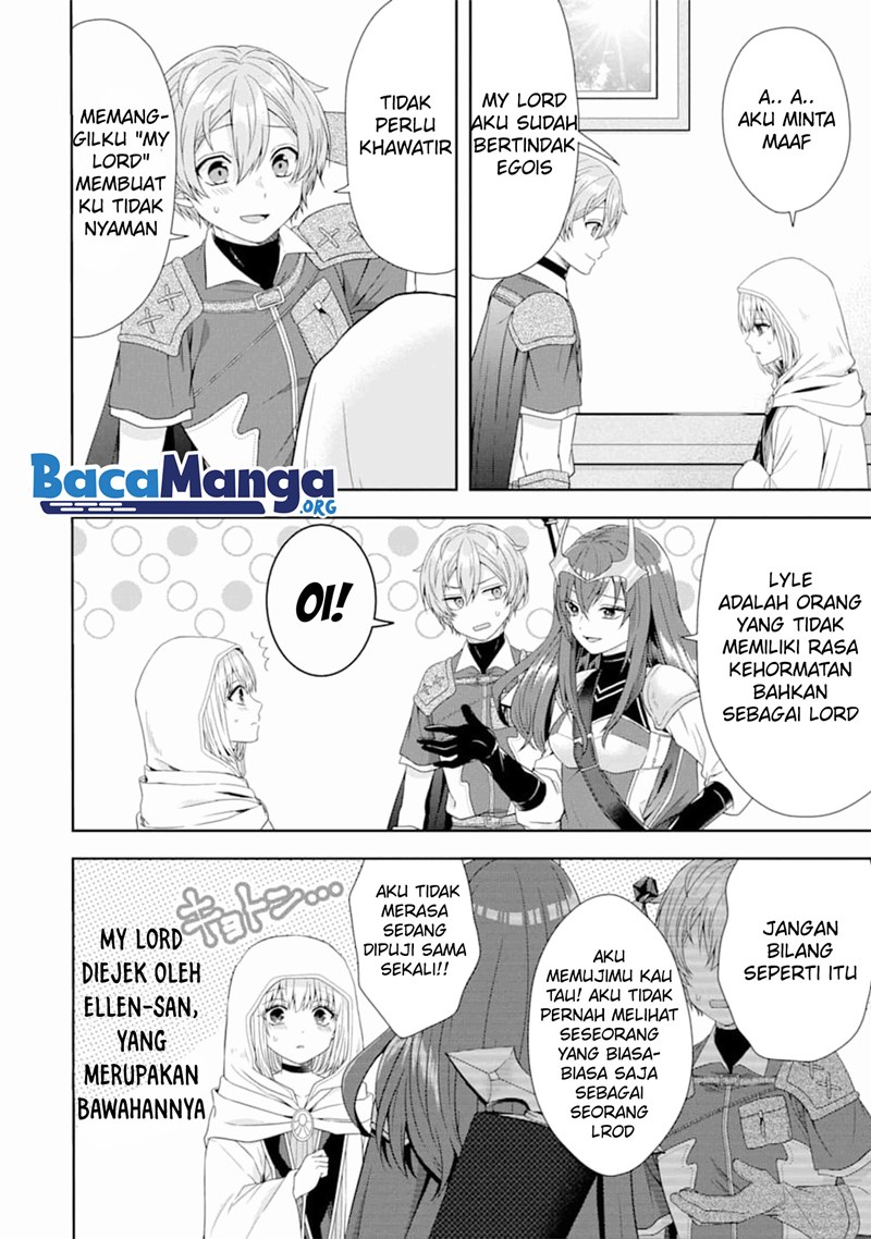 Tensei Ryoushu no Yuuryou Kaitaku: Zensei no Kioku o Ikashite White ni Tsutometara, Yuunou na Jinzai ga Atsumari Sugimashita Chapter 02.1 Bahasa Indonesia