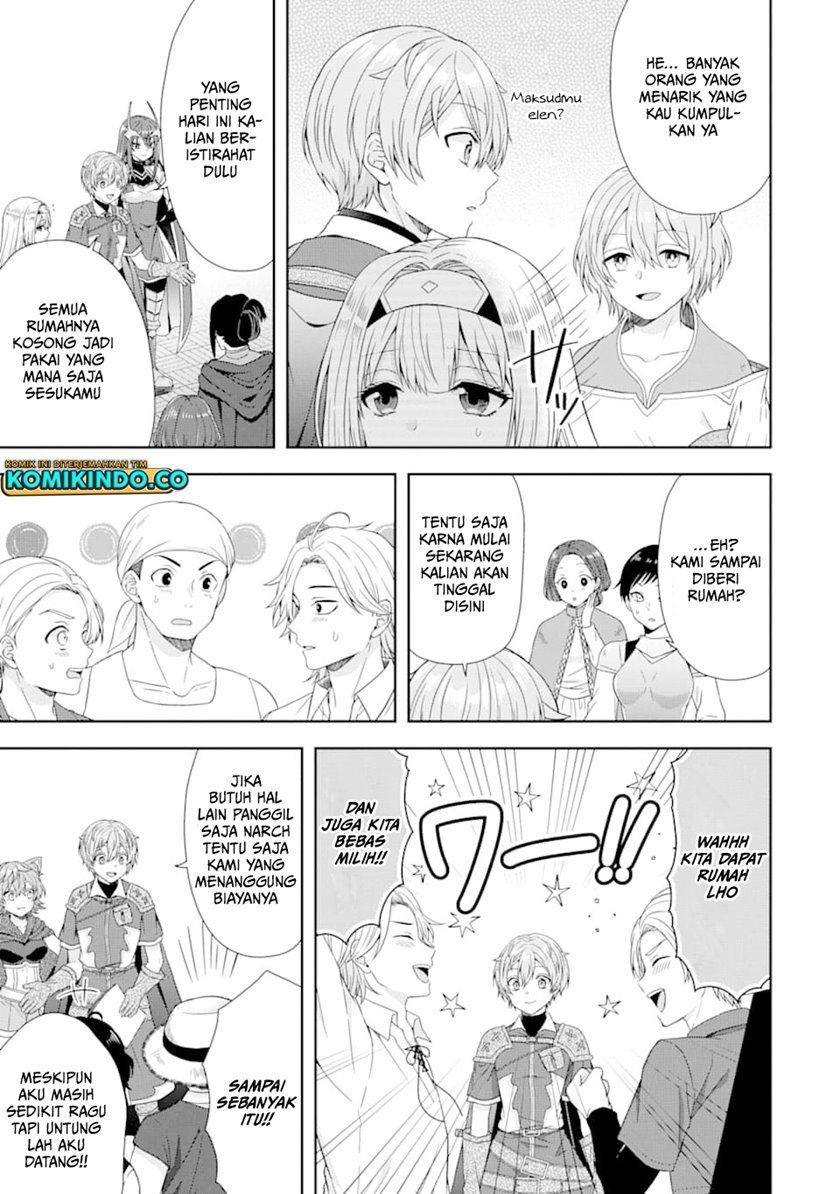 Tensei Ryoushu no Yuuryou Kaitaku: Zensei no Kioku o Ikashite White ni Tsutometara, Yuunou na Jinzai ga Atsumari Sugimashita chapter 4