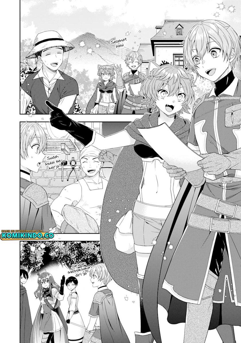 Tensei Ryoushu no Yuuryou Kaitaku: Zensei no Kioku o Ikashite White ni Tsutometara, Yuunou na Jinzai ga Atsumari Sugimashita chapter 4