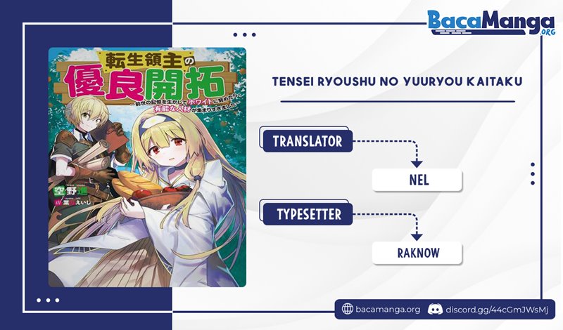 Tensei Ryoushu no Yuuryou Kaitaku: Zensei no Kioku o Ikashite White ni Tsutometara, Yuunou na Jinzai ga Atsumari Sugimashita chapter 6