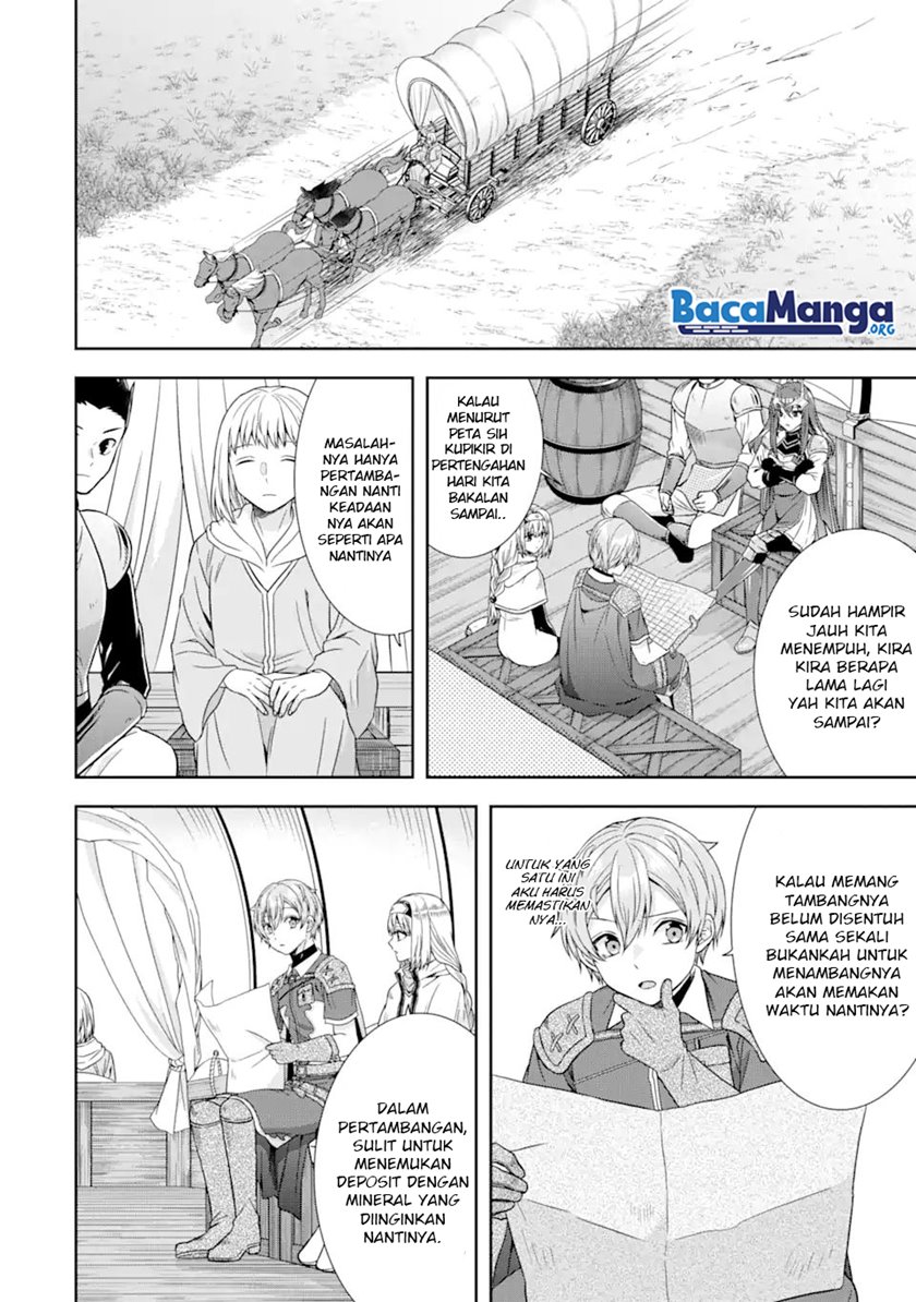 Tensei Ryoushu no Yuuryou Kaitaku: Zensei no Kioku o Ikashite White ni Tsutometara, Yuunou na Jinzai ga Atsumari Sugimashita Chapter 14.2 Bahasa Indonesia
