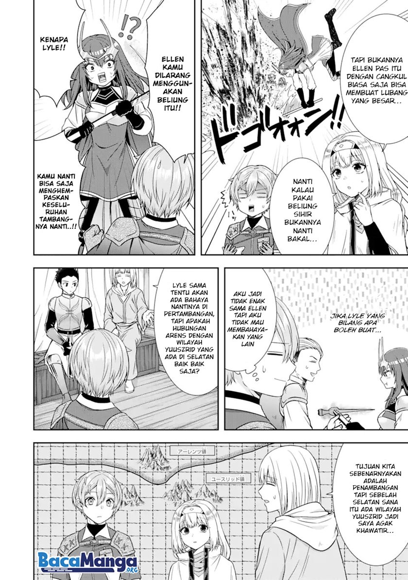 Tensei Ryoushu no Yuuryou Kaitaku: Zensei no Kioku o Ikashite White ni Tsutometara, Yuunou na Jinzai ga Atsumari Sugimashita Chapter 14.2 Bahasa Indonesia