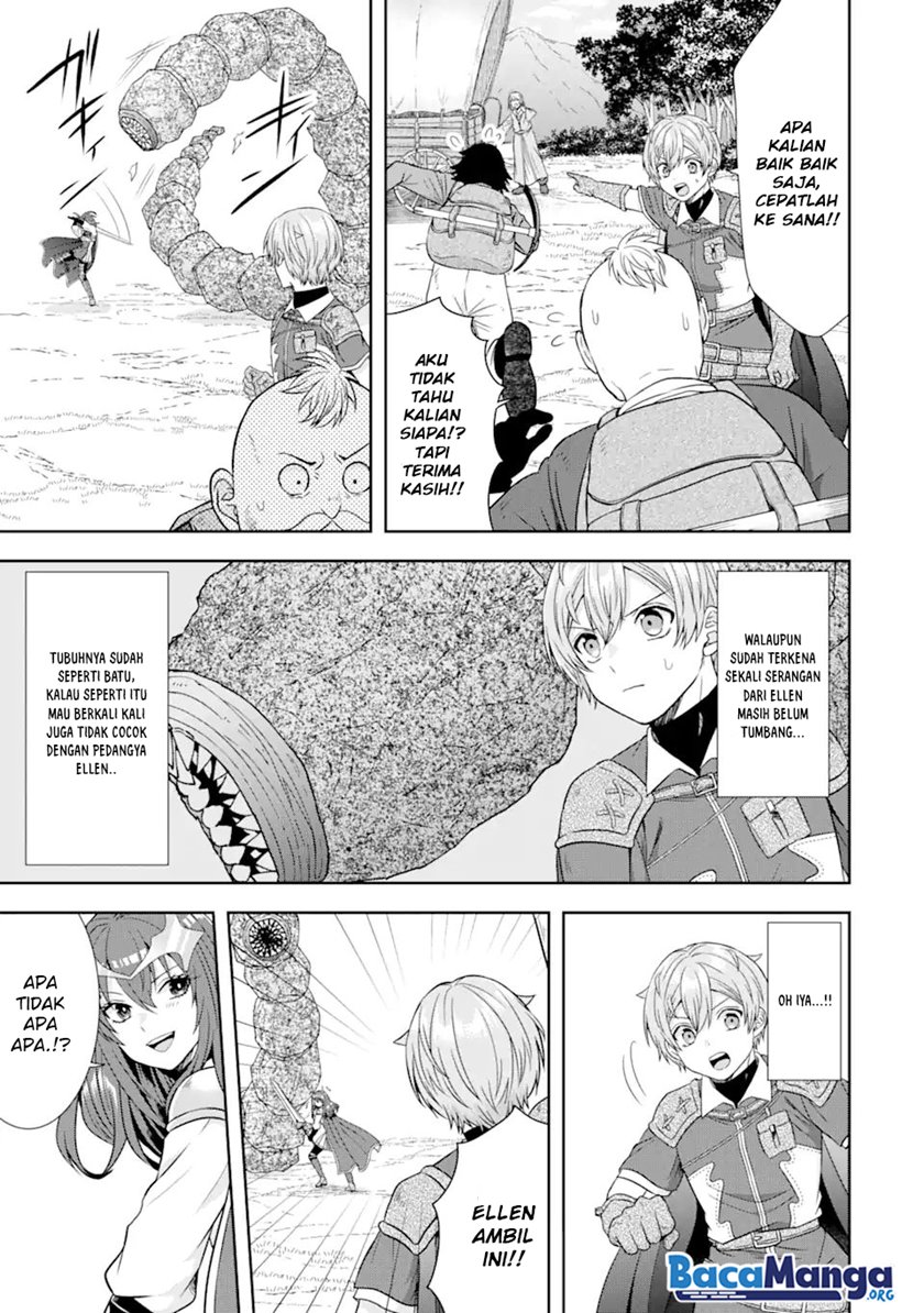Tensei Ryoushu no Yuuryou Kaitaku: Zensei no Kioku o Ikashite White ni Tsutometara, Yuunou na Jinzai ga Atsumari Sugimashita Chapter 14.2 Bahasa Indonesia