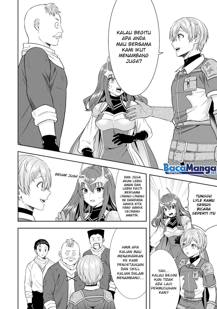 Tensei Ryoushu no Yuuryou Kaitaku: Zensei no Kioku o Ikashite White ni Tsutometara, Yuunou na Jinzai ga Atsumari Sugimashita Chapter 14.2 Bahasa Indonesia