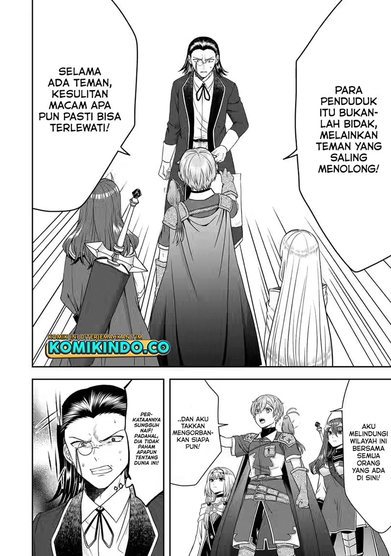 Tensei Ryoushu no Yuuryou Kaitaku: Zensei no Kioku o Ikashite White ni Tsutometara, Yuunou na Jinzai ga Atsumari Sugimashita chapter 16