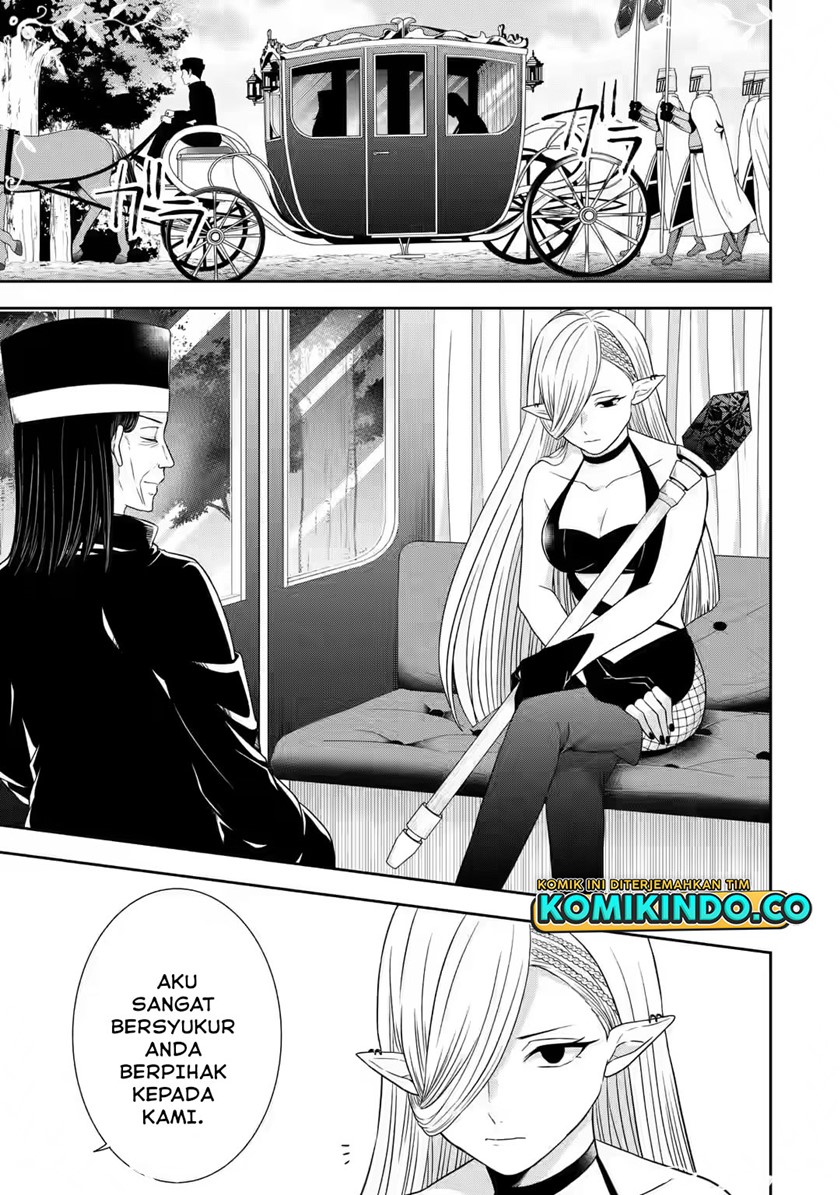 Tensei Ryoushu no Yuuryou Kaitaku: Zensei no Kioku o Ikashite White ni Tsutometara, Yuunou na Jinzai ga Atsumari Sugimashita Chapter 24.1 Bahasa Indonesia