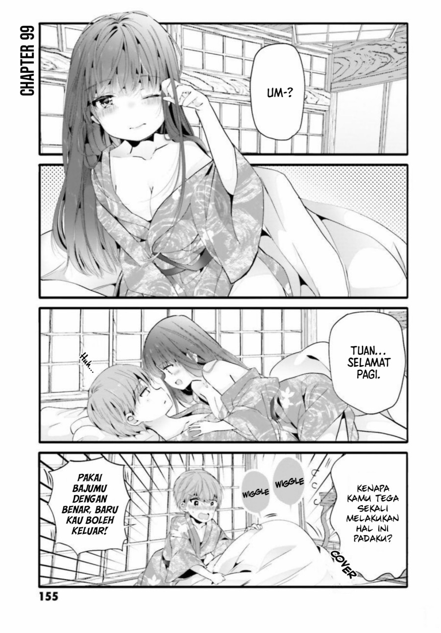 Uchi no Hentai Maid ni Osowareteru chapter 99