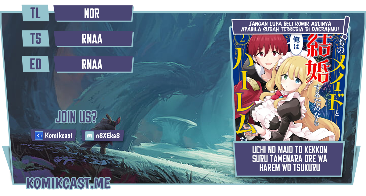 Uchi no Maid to Kekkon suru Tamenara Ore wa Harem wo Tsukuru Chapter 14 Bahasa Indonesia