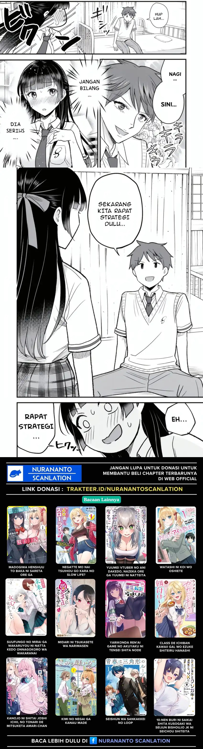 Uchi no Seiso-kei Iinchou ga Katsute Chuunibyou Idol datta Koto o Ore Dake ga Shitteiru. Chapter 05.1 Bahasa Indonesia