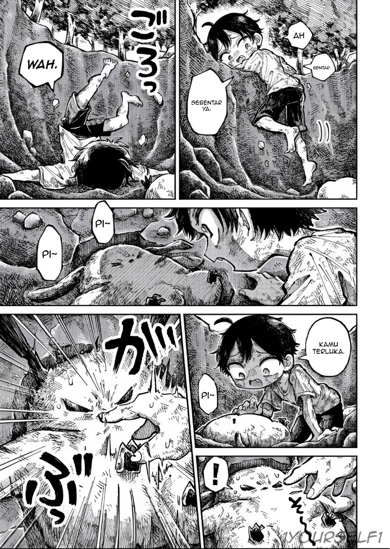 Uchuujin G-Men Chapter 01 Bahasa Indonesia