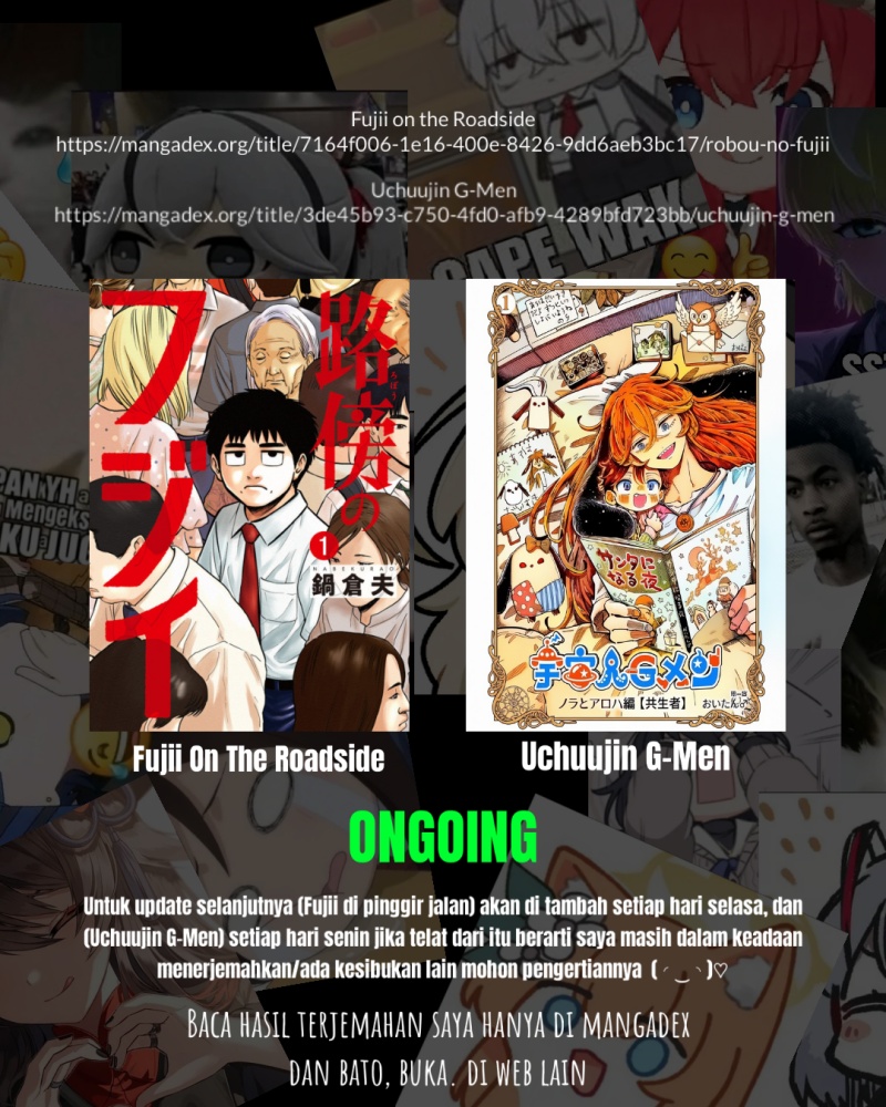 Uchuujin G-Men Chapter 01 Bahasa Indonesia