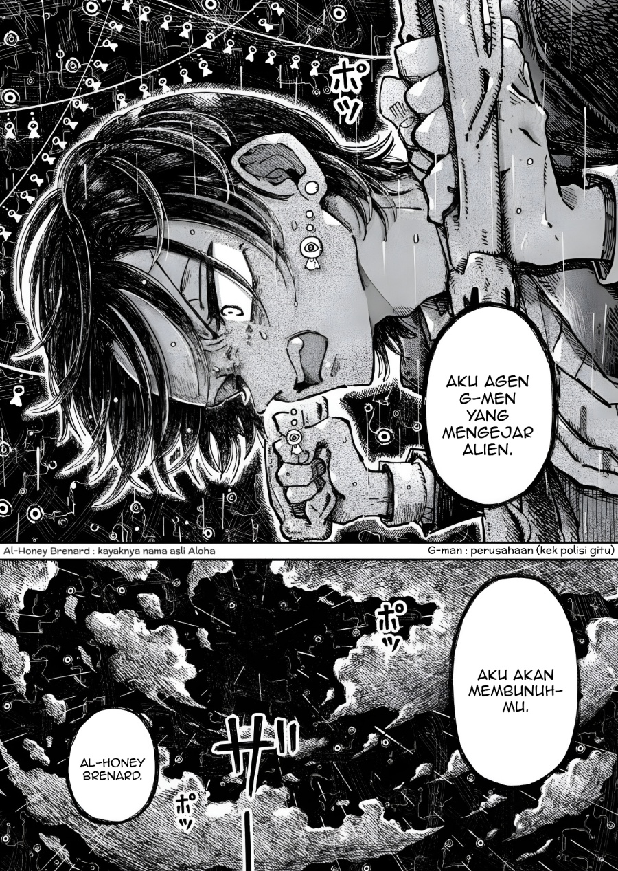 Uchuujin G-Men Chapter 03 Bahasa Indonesia
