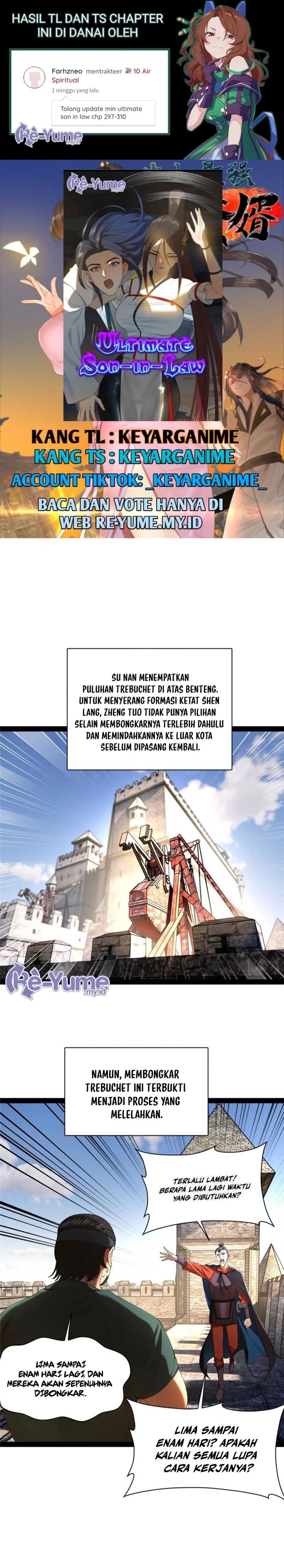 Ultimate Son-in-law Chapter 300 Bahasa Indonesia