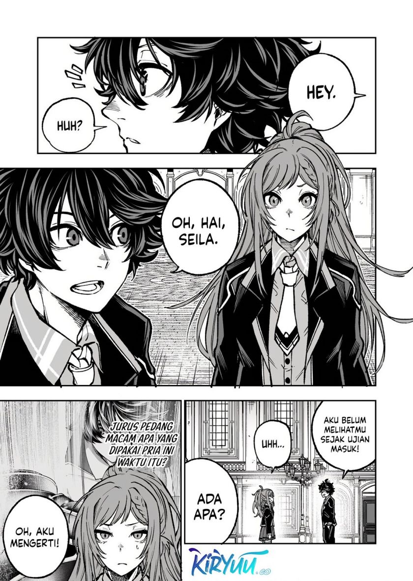 Umarekawatta Kensei Kenshi ga Reiguu sareru Majutsu Shijou Shugi no Gakuen de Musou suru Chapter 02 Bahasa Indonesia