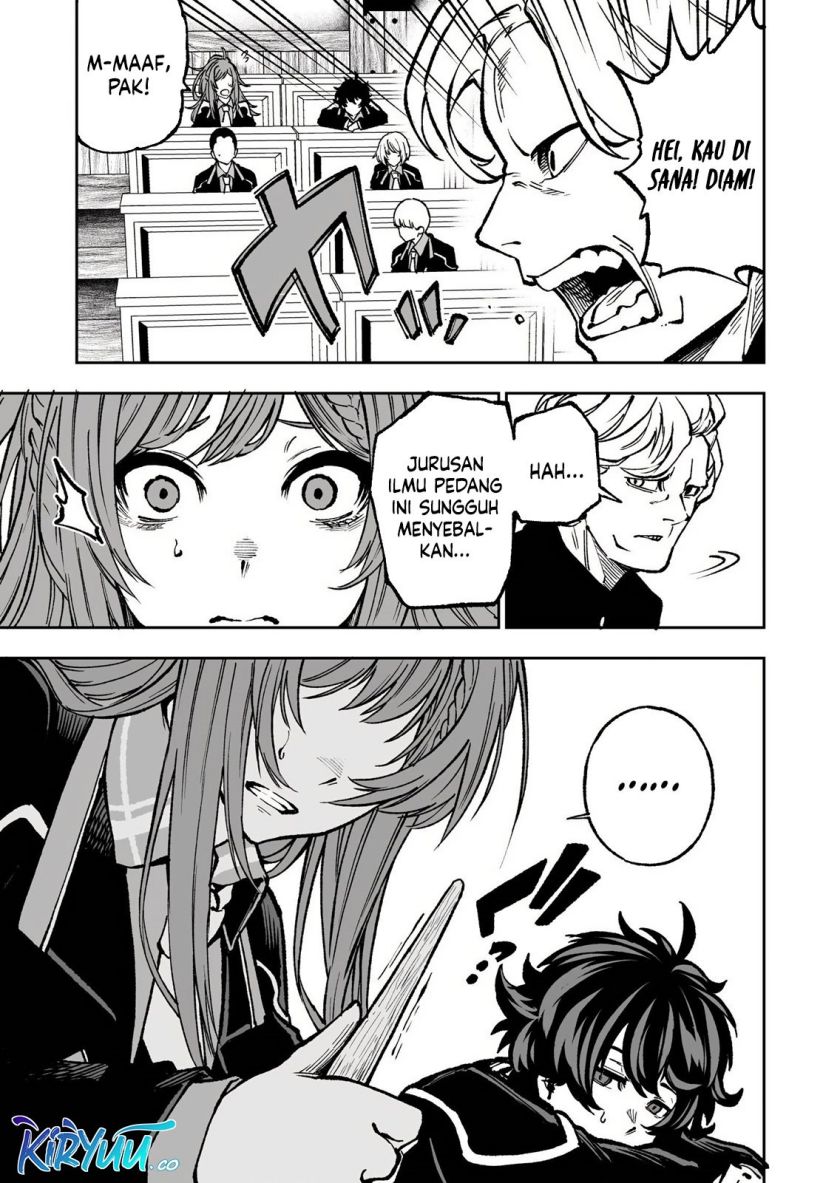 Umarekawatta Kensei Kenshi ga Reiguu sareru Majutsu Shijou Shugi no Gakuen de Musou suru Chapter 02 Bahasa Indonesia