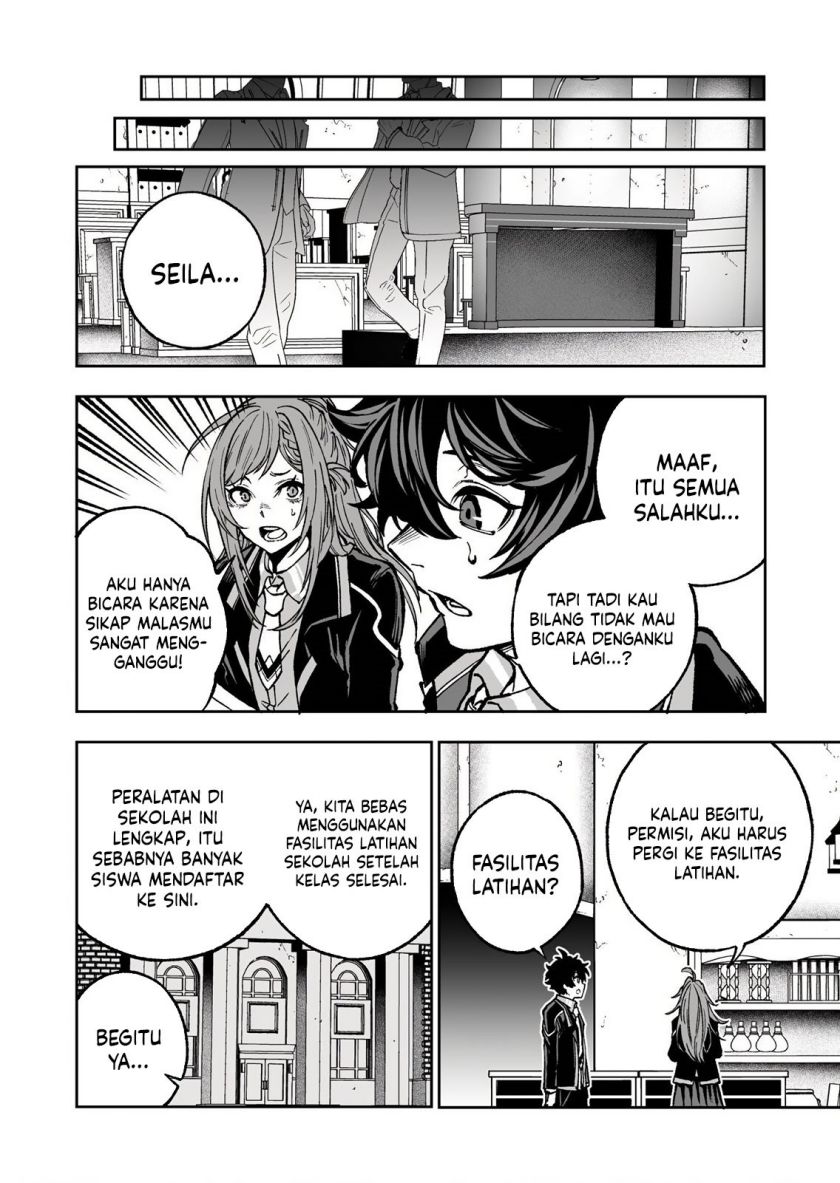 Umarekawatta Kensei Kenshi ga Reiguu sareru Majutsu Shijou Shugi no Gakuen de Musou suru Chapter 02 Bahasa Indonesia
