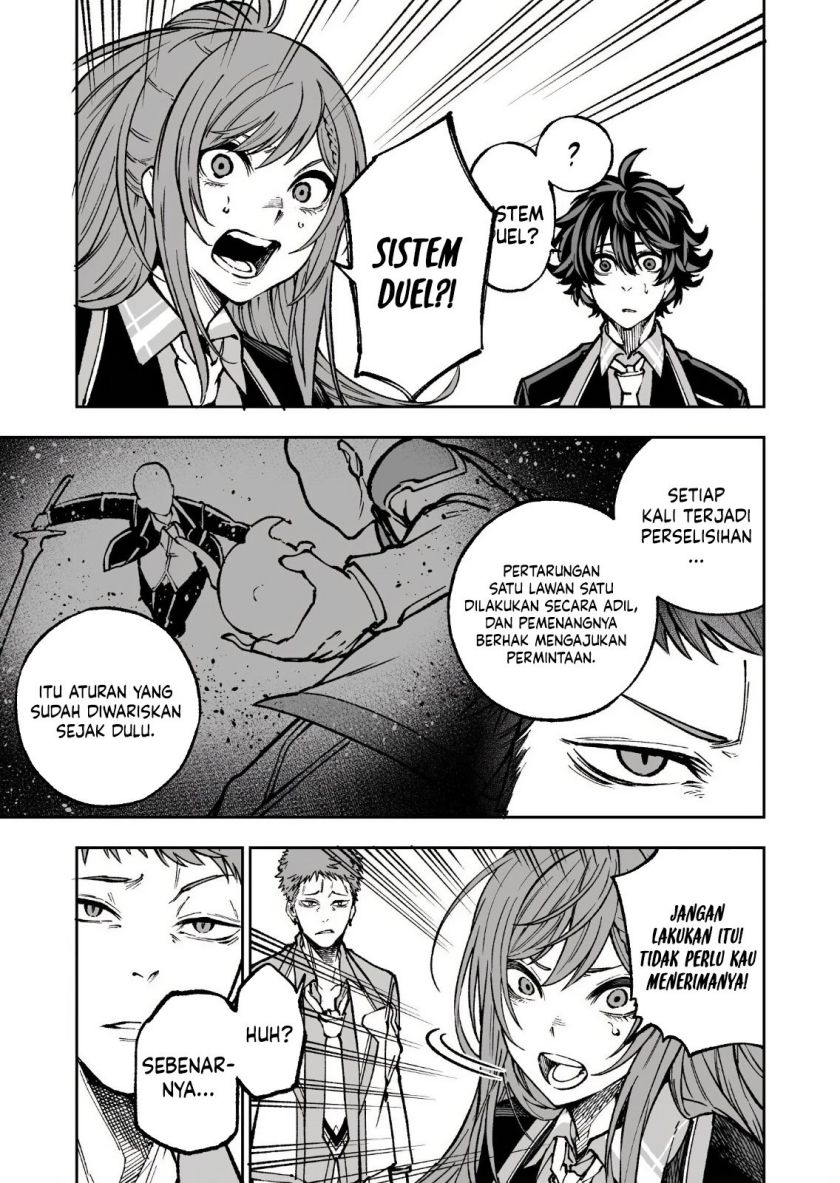 Umarekawatta Kensei Kenshi ga Reiguu sareru Majutsu Shijou Shugi no Gakuen de Musou suru Chapter 02 Bahasa Indonesia