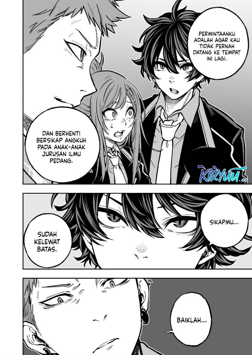 Umarekawatta Kensei Kenshi ga Reiguu sareru Majutsu Shijou Shugi no Gakuen de Musou suru Chapter 02 Bahasa Indonesia