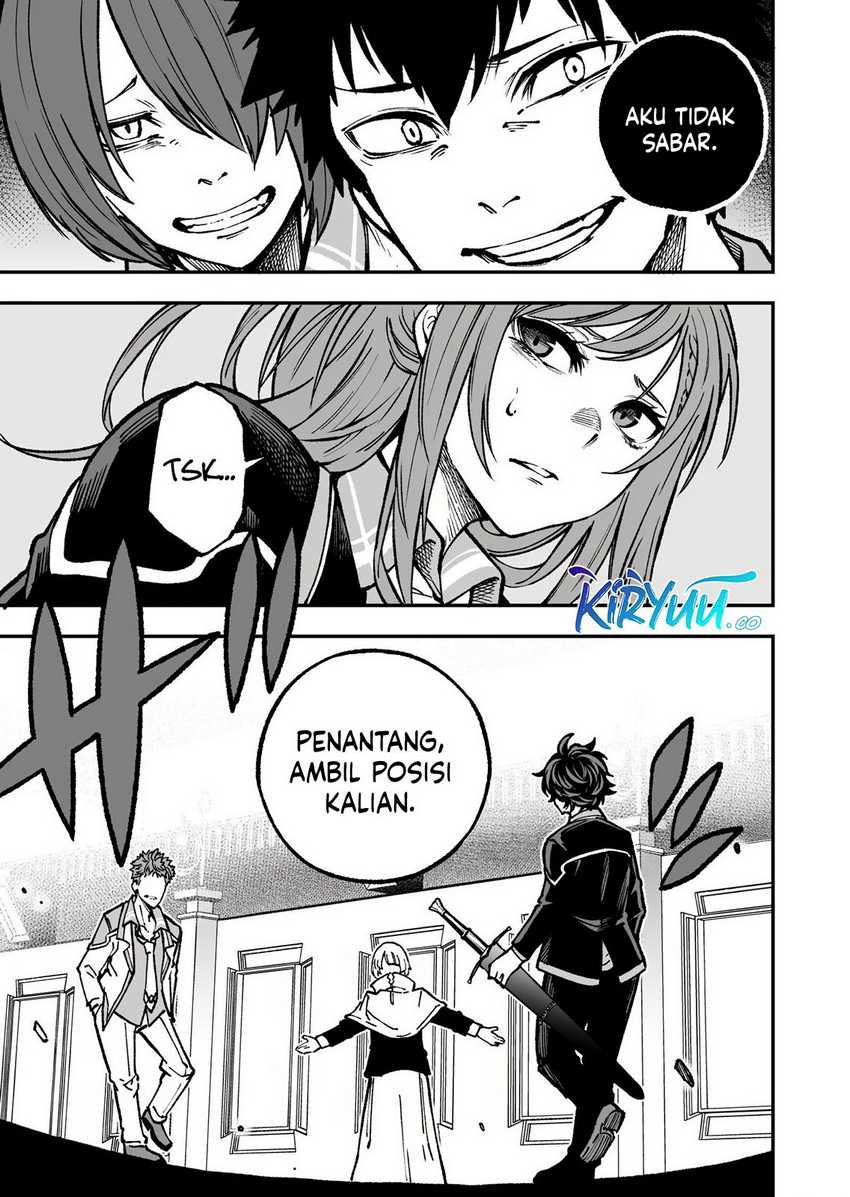 Umarekawatta Kensei Kenshi ga Reiguu sareru Majutsu Shijou Shugi no Gakuen de Musou suru Chapter 03 Bahasa Indonesia