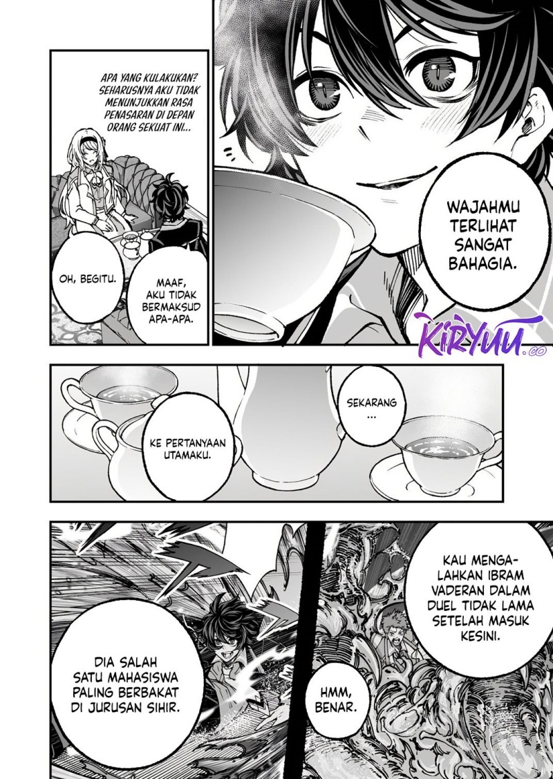 Umarekawatta Kensei Kenshi ga Reiguu sareru Majutsu Shijou Shugi no Gakuen de Musou suru chapter 4