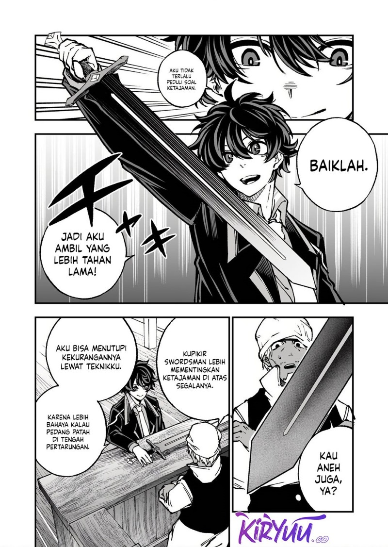 Umarekawatta Kensei Kenshi ga Reiguu sareru Majutsu Shijou Shugi no Gakuen de Musou suru chapter 4
