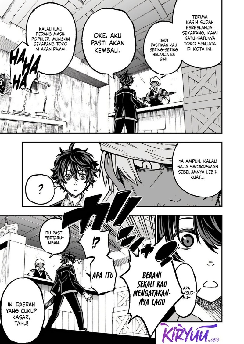 Umarekawatta Kensei Kenshi ga Reiguu sareru Majutsu Shijou Shugi no Gakuen de Musou suru chapter 4