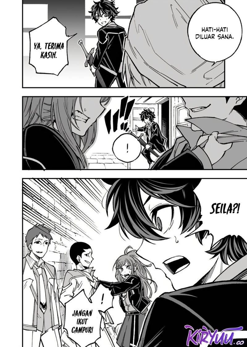Umarekawatta Kensei Kenshi ga Reiguu sareru Majutsu Shijou Shugi no Gakuen de Musou suru chapter 4