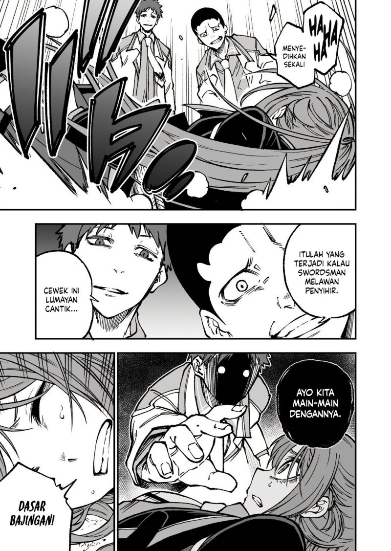 Umarekawatta Kensei Kenshi ga Reiguu sareru Majutsu Shijou Shugi no Gakuen de Musou suru chapter 4