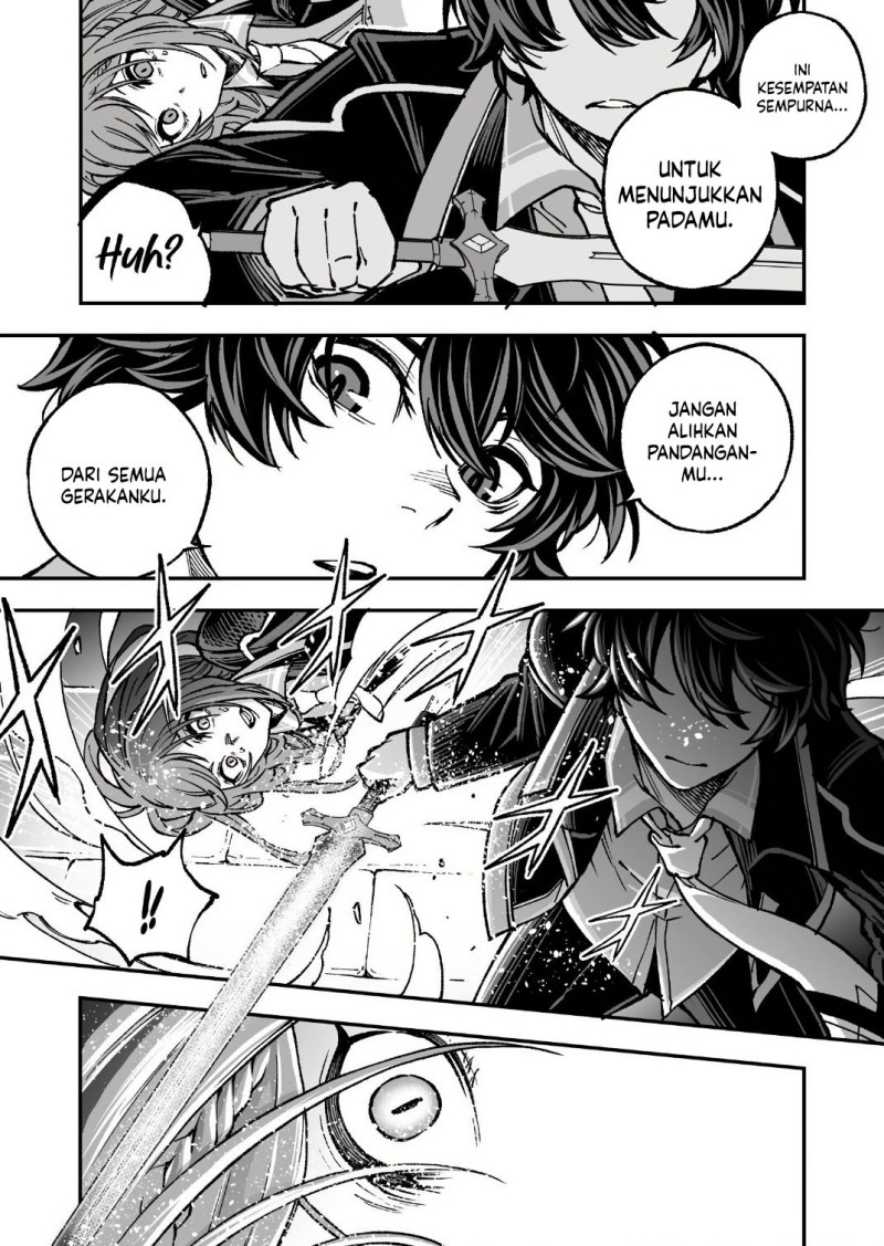 Umarekawatta Kensei Kenshi ga Reiguu sareru Majutsu Shijou Shugi no Gakuen de Musou suru chapter 4