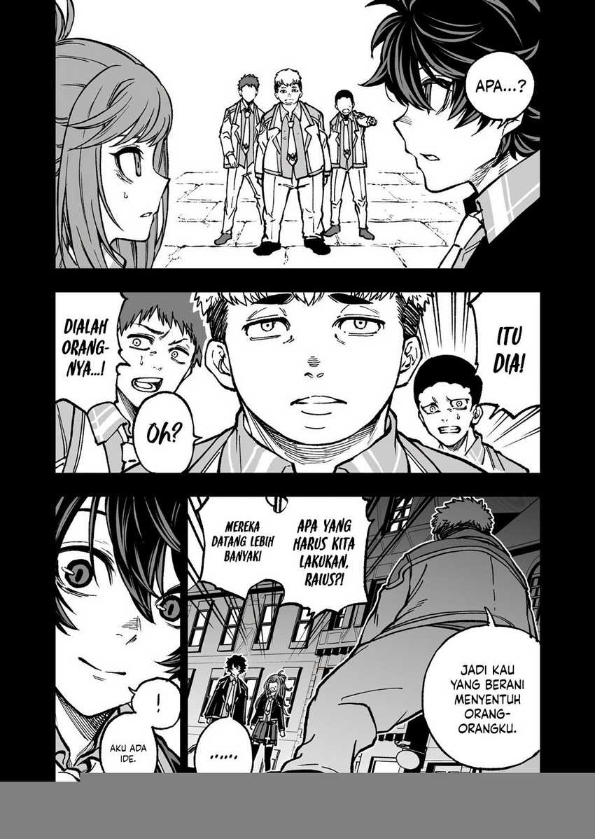 Umarekawatta Kensei Kenshi ga Reiguu sareru Majutsu Shijou Shugi no Gakuen de Musou suru Chapter 05 Bahasa Indonesia