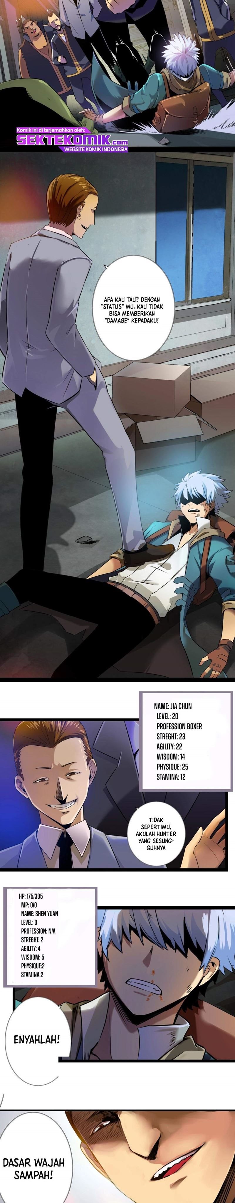 Unable To Become The Main Force Chapter 01 Bahasa Indonesia