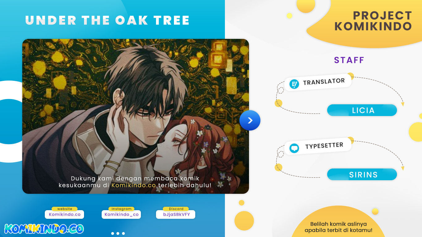 Under the Oak Tree Chapter 36 Bahasa Indonesia