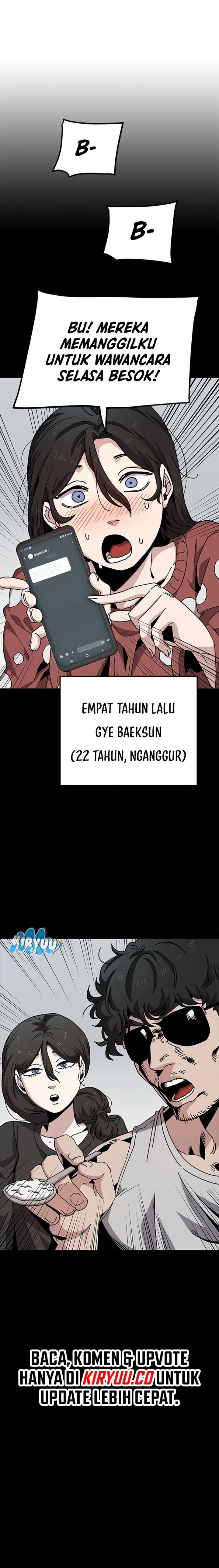 Unemployed Gye Baek Soon Chapter 09 Bahasa Indonesia
