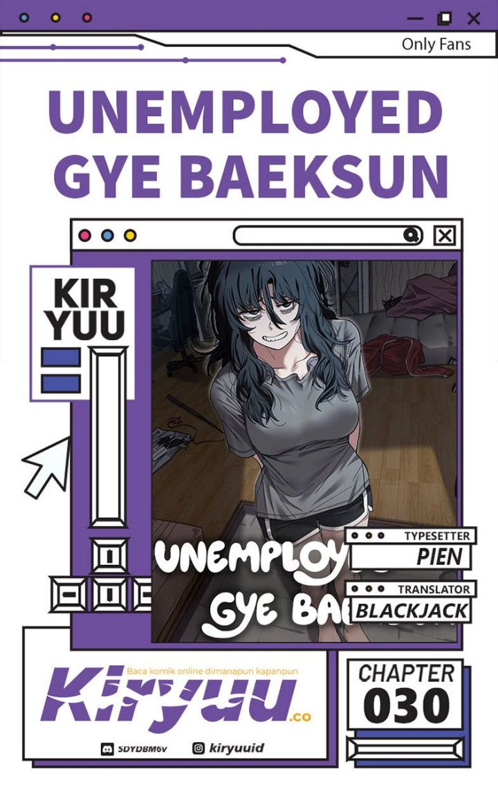 Unemployed Gye Baek Soon Chapter 30 Bahasa Indonesia