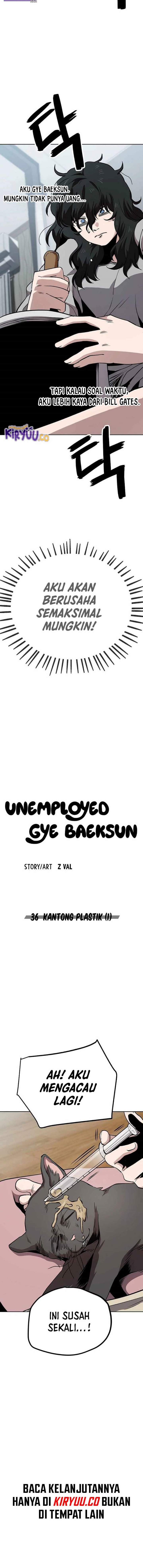 Unemployed Gye Baek Soon chapter 36