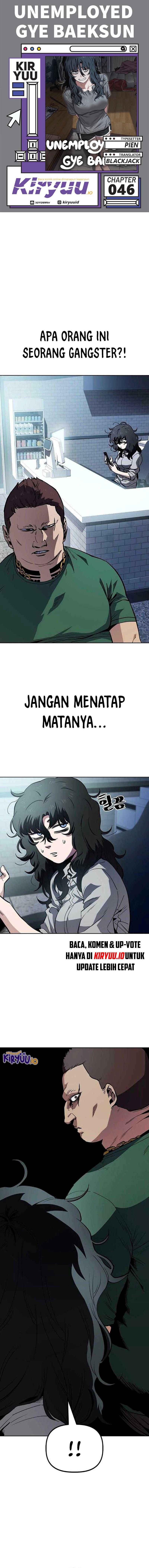 Unemployed Gye Baek Soon Chapter 46 Bahasa Indonesia