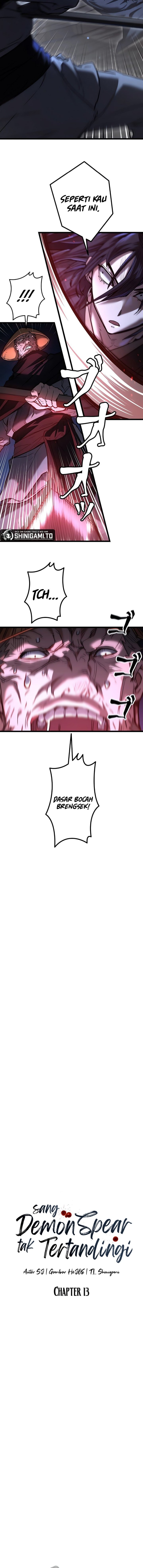 Unrivaled Spear Demon chapter 13