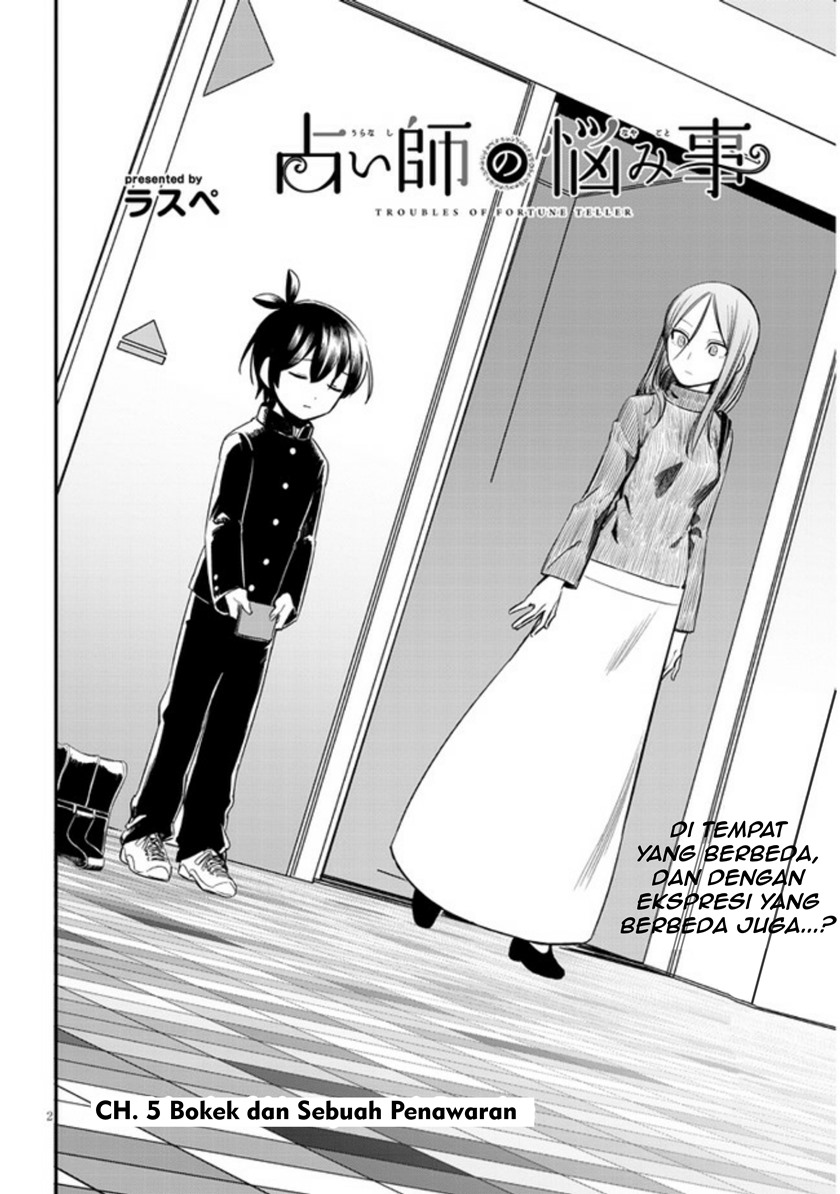 Uranaishi no Nayamigoto Chapter 05 Bahasa Indonesia