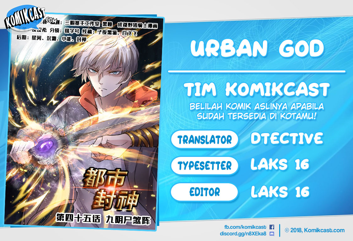 Urban God Chapter 45 Bahasa Indonesia