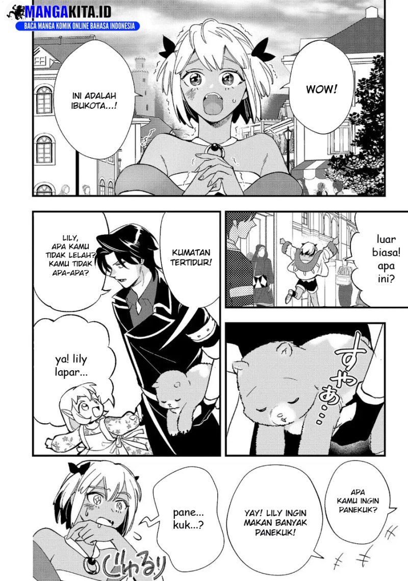 Urenokori no Dorei Elf wo Hirotta no de, Musume ni suru Koto ni shita Chapter 11.2 Bahasa Indonesia