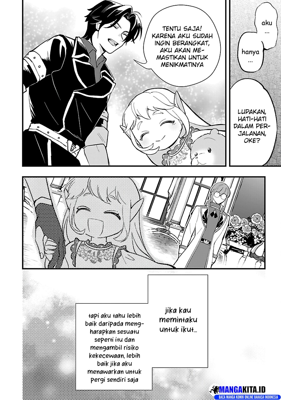 Urenokori no Dorei Elf wo Hirotta no de, Musume ni suru Koto ni shita Chapter 13.1 Bahasa Indonesia