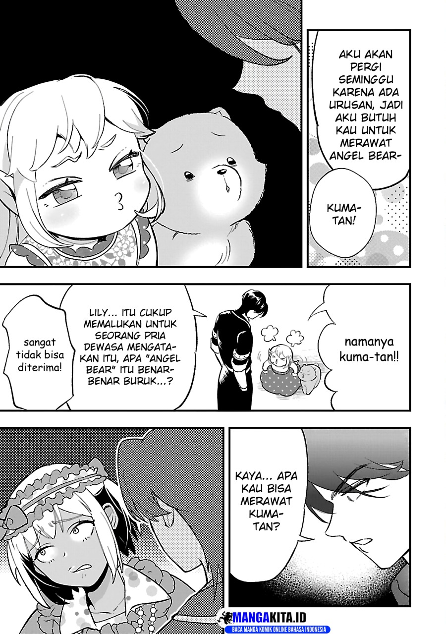 Urenokori no Dorei Elf wo Hirotta no de, Musume ni suru Koto ni shita Chapter 13.1 Bahasa Indonesia