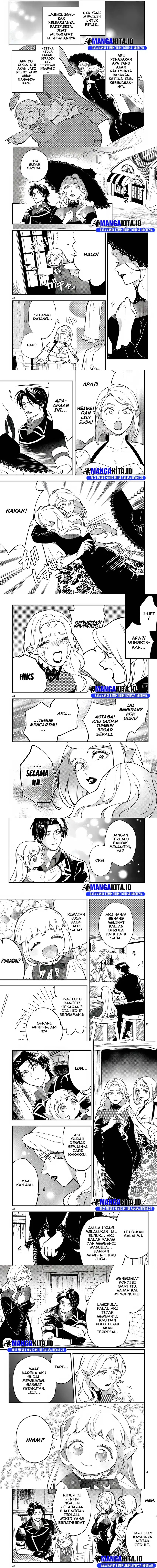 Urenokori no Dorei Elf wo Hirotta no de, Musume ni suru Koto ni shita Chapter 17.2 Bahasa Indonesia