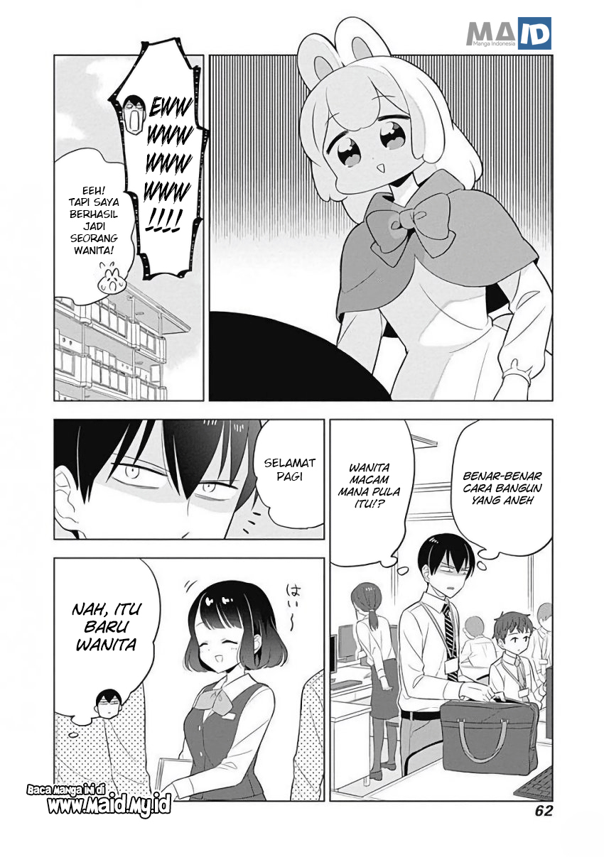 Usagi-moku Shachiku-ka Chapter 06 Bahasa Indonesia